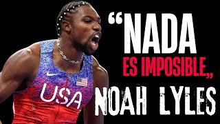 LA HISTORIA DE NOAH LYLES EL HOMBRE MÁS RAPIDO DEL MUNDO  TENDENCIA DISRUPTIVA [upl. by Lavena]