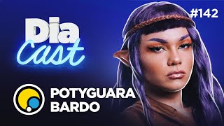 POTYGUARA BARDO vem falar sobre música atuar performar e muita magia  DiaCast [upl. by Cirderf]