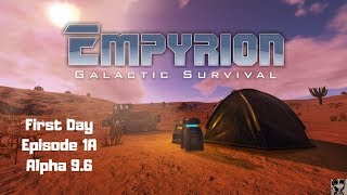 Empyrion Galactic Survival – No Commentary – First Day – Episode 1A [upl. by Alliuqat]