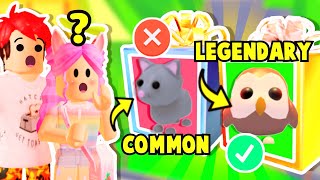 Choose the RIGHT BOX and get your DREAM PET Adopt Me Roblox [upl. by Eirot]