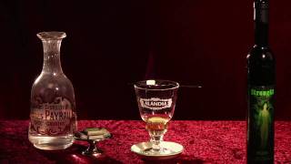 The Bohemian Absinthe Ritual with fire  And why you should avoid it [upl. by Mayram]