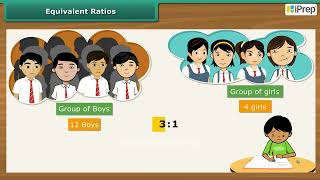 Equivalent Ratios  Ratio And Proportion  Math  Class 6  Iprep [upl. by Forta295]