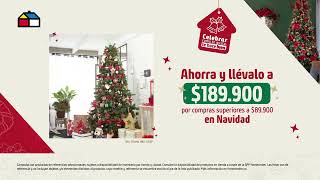 Aprovecha los mejores ahorros y descubre más de mil productos para decorar y armar tu Navidad [upl. by Nnaarat]