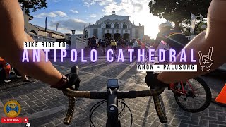 Uphill and Downhill bike ride to Antipolo Cathedral  cycling pov gopro actioncam latest fyp [upl. by Dawna851]