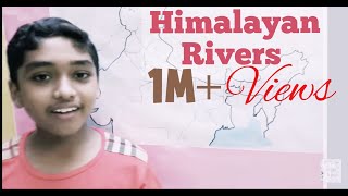 Rivers in India  Himalayan Rivers  Physical features of India for all competitive exams [upl. by Harriot]