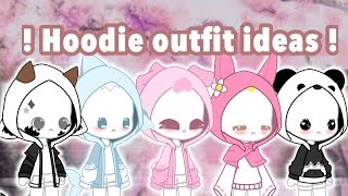 Cute Gacha Club Outfit Ideas  Gacha club HackTutorials  HoodieOnesies  Original  Pt2 [upl. by Broddie412]