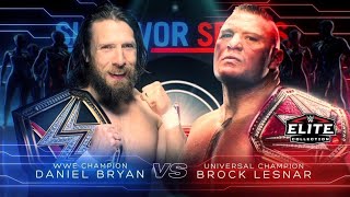 Brock Lesnar vs DanielBryan  Champion vs Champion MatchSurvivor Series 2018 [upl. by Lucy]