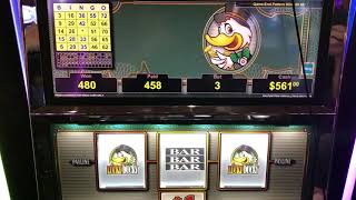 VGT Slots Lucky Ducky Live Red Spin Wins 1 Progressive Video Reels Choctaw Casino Durant OK [upl. by Atteniuq]