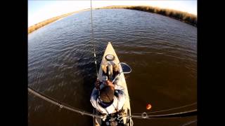 Kayak fishing saltwater with matrix and vortex shad [upl. by Willie]