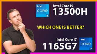 INTEL Core i5 13500H vs INTEL Core i7 1165G7 Technical Comparison [upl. by Inobe466]