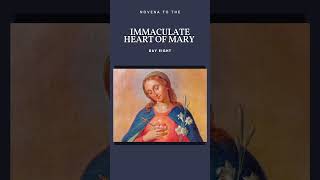 Novena to the Immaculate heart of Mary Day 8  Immaculate heart of Mary Novena 🙏 day eight [upl. by Stanway]