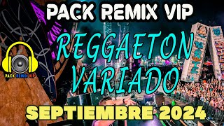 reggaeton variado actual remixes septiembre 2024 [upl. by Atteuqehs]