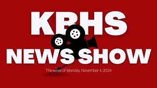 KBHS news show for the week of Monday Nov 4 2024 [upl. by Akerdnahs]