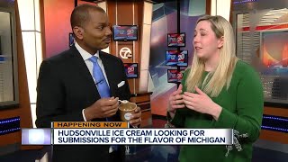 Hudsonville Ice Cream Launches Sweepstakes to Win Ice Cream for a Year [upl. by Yelsel797]