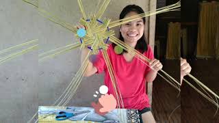 BASKETRY made of COCONUT LEAF MIDRIB STICK 💙 [upl. by Schuh954]