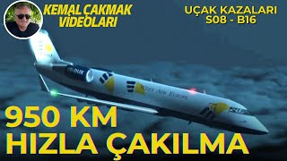 UÇAK KAZALARI 8 SEZON  16 BÖLÜM I 950 KM HIZLA ÇAKILMA I Türkçe Dublaj Belgesel [upl. by Diandra]