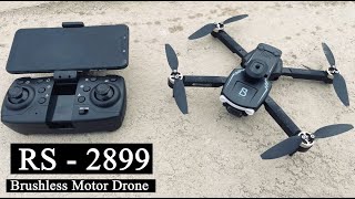 Best Brushless Motor Drone With HD Camera obstacle avoidance Foldable Quadcopter Drone WIFI FPV [upl. by Mattias]