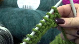 Tutorial 6  Knitting Instructions How to do the Rib Stitch [upl. by Ailecra785]