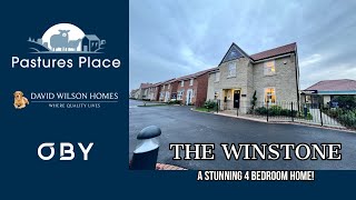 David Wilson Homes The Winstone a Stunning 4 bedroom home  Pastures Place Corby Glen [upl. by Attenoj495]