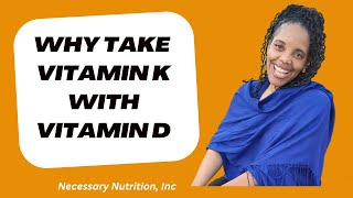 3 REASONS to Take Vitamin K2 with D3 [upl. by Kind]