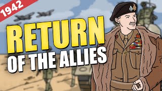 North African Campaign 1942  Animated History [upl. by Eymaj843]