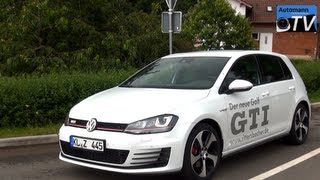 2014 VW Golf 7 GTI 220hp DSG  DRIVE amp SOUND 1080p FULL HD [upl. by Atinoj]