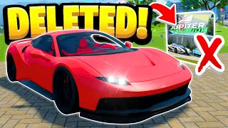 Roblox Car Games Are Being DELETED [upl. by Nihhi]