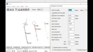 HYPACK  Survey Start Line Gate [upl. by Idalina]