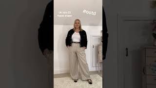 OOTD  Plus size outfit inspiration for Apple shapes ootd plussizefashion appleshape [upl. by Zadack]