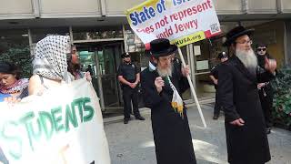 Rabbi Speaking in Support Of The National SJP Day of Action in NYC [upl. by Boffa]