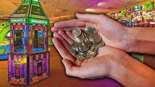 WINNING LOTS OF ARCADE JACKPOTS FOR ONLY 5 CENTS [upl. by Yrok386]