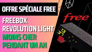 Nouveau tarif Freebox Revolution Light pendant 1 an et sans engagement [upl. by Frieda]