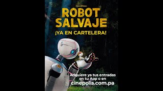 Robot Salvaje  Ya en Cartelera  Trailer [upl. by Ardnik]