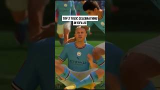 How To DO TOXIC CELEBRATIONS In FIFA 23 fifa fifashorts [upl. by Anaul]