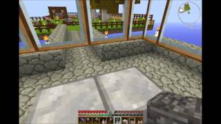 Minecraft Howto make a simple mob grinder  part 1 [upl. by Belvia]