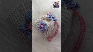 How to Crochet a Pouch crochet crochetting shorts crochetpouch [upl. by Avevoneg]