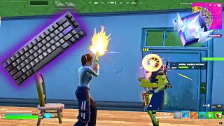 500 Custom Keyboard ASMR Chill🤩 Fortnite Reload Zero Build Ranked Gameplay [upl. by Edahc]