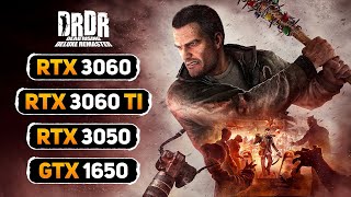 Dead Rising Deluxe Remaster  RTX 3060 Ti  RTX 3060  RTX 3050  GTX 1650 [upl. by Amelita]