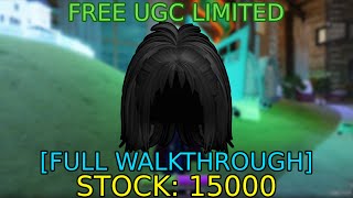 FREE UGC LIMITED FULL WALKTHROUGH HOW TO GET Lydias Hair IN Escape the Afterlife ROBLOX [upl. by Laurella]