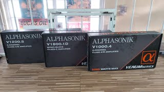 ALPHASONIK VENUM Amplifier Unboxing [upl. by Lagiba]