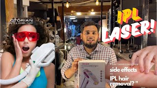 Ipl laser hair removal  Ipl hair removal at home  How to use Ipl laser hair removal  salon Ipl [upl. by Hester]