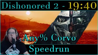 Dishonored 2  Any Speedrun in 1940 OLD WR [upl. by Minne507]