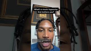 What is a music hypocrisy that bothers you Kendrick Lamar amp Biggie [upl. by Eenram]