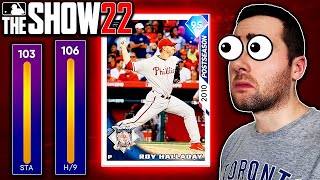 I USED ROY HALLADAY FOR THE FIRST TIME IN MLB THE SHOW 22 DIAMOND DYNASTY [upl. by Esidnac]