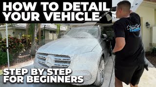 Car Detailing TIPS for BEGINNERS Step by Step GUIDE for a FLAWLESS Exterior [upl. by Ranjiv430]