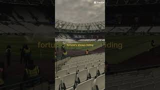 I’m forever blowing bubbles lyrics West Ham anthem westhamunited londonstadium shorts [upl. by Namaan471]