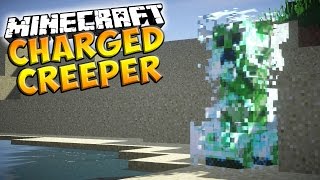 How To Spawn A Charged Creeper  Minecraft Tutorial Minecraft 19 [upl. by Yrdnal408]