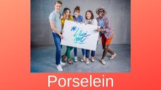 LikeMe  Porselein Lyrics [upl. by Moonier]