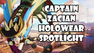 Captain Style Zacian  Skin Spotlight Pokémon UNITE [upl. by Altman34]