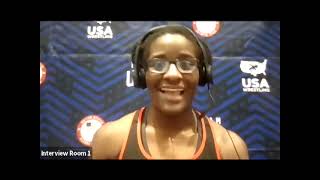 2020 Olympic Team Member WFS 68KG Tamyra Mensah Stock [upl. by Chiang294]